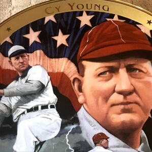 CY YOUNG COLLECTIBLE PLATE